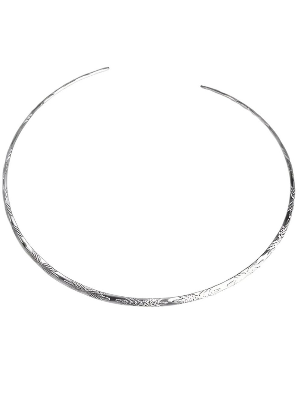 Engraved Choker Necklace